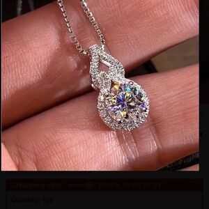 Elegant Silver Pendant Necklace